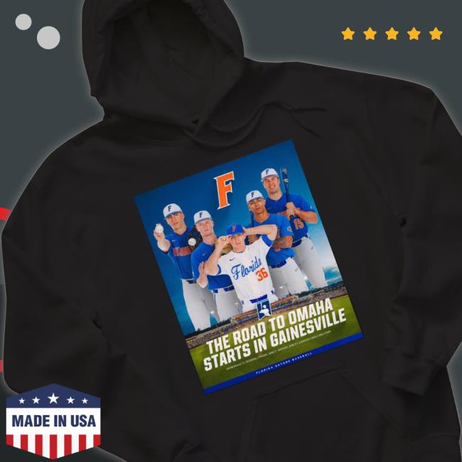 The Road To Omaha Starts In Gainesville Poster Shirt
