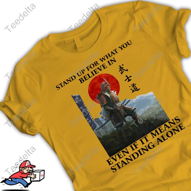 Miahdogtags Stand Up For What You Believe In Even If It Means Standing Alone T Shirt