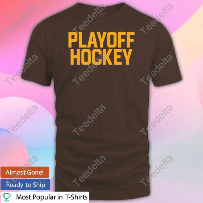 Dave Portnoy Wearing Playoff Hockey Tee Dave Portnoy Wearing Playoff Hockey T-Shirt Barstoolsports Store