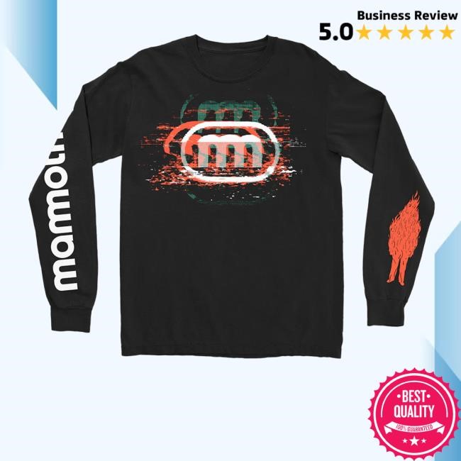 Mammoth Merch Distortion Long Sleeve T Shirt