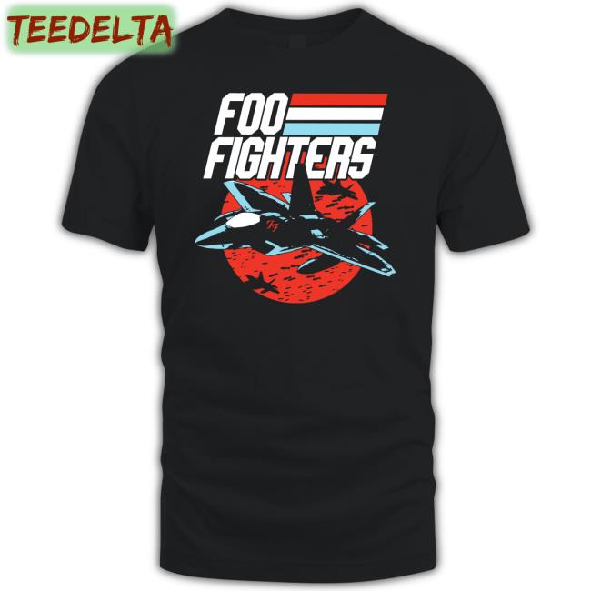 Foofighters Fighter Jet Shirt