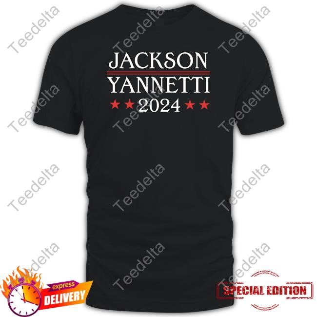 Aidan Kearney Wearing Jackson Yannetti 2024 Tee Shirt