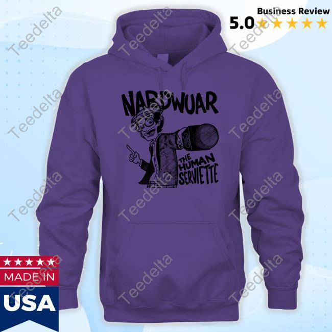 Rap Alert Nardwuar Mic The Human Serviette T-Shirt Rapalert6 Nardwuar Mic The Human Serviette Shirt