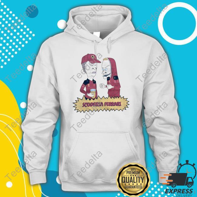 Ferrari Beavis & Butthead Scuderia Ferrari Long Sleeved T-Shirt