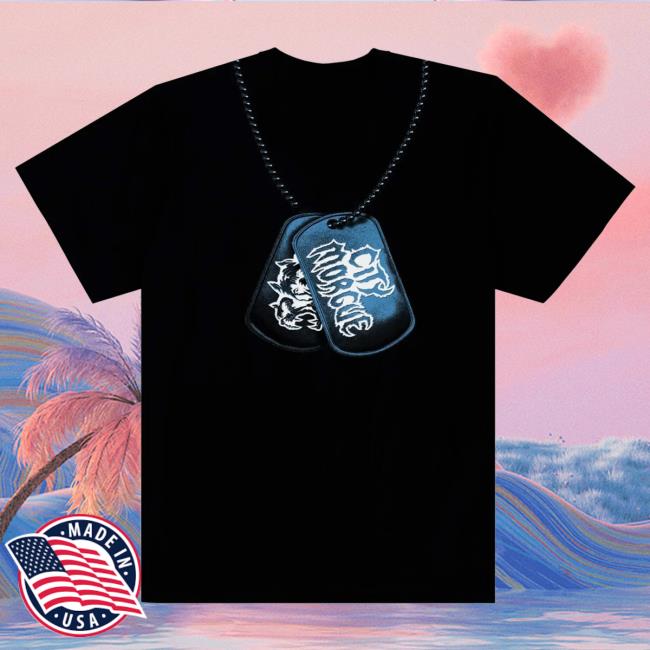 Official City Morgue Merch Store City Morgue Dogtag Shirt New Black