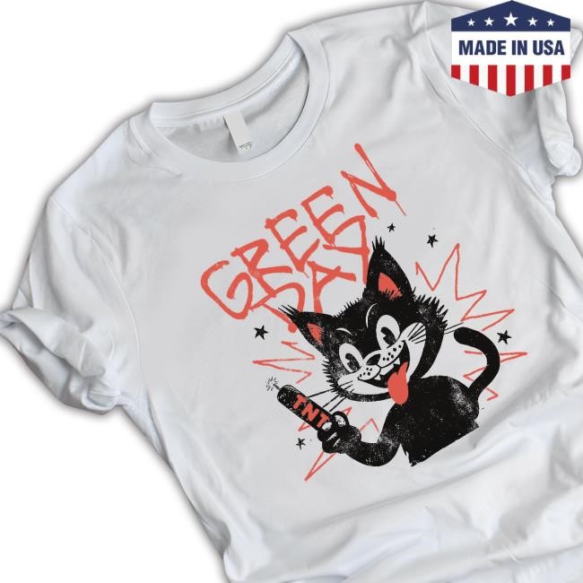 Green Day Tour 2025 Tee Shirt