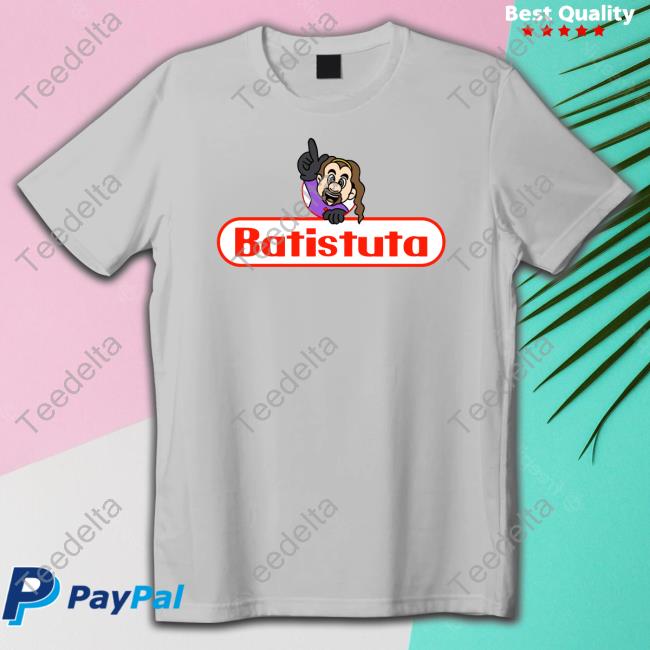 Classicshirts Batistuta Fiorentina Cartoon Graphic Shirt