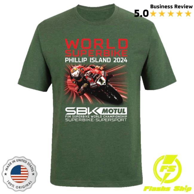 Official Worldsbk Store Merch Mens Poster Hooded Sweatshirt