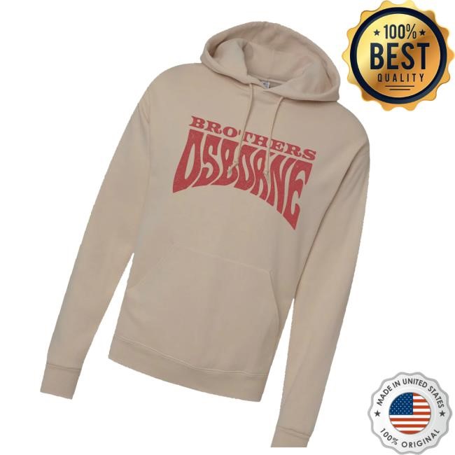 Brothers Osborne Merch Shop Brothers Osborne Sandstone 2024 Hooded Sweatshirt