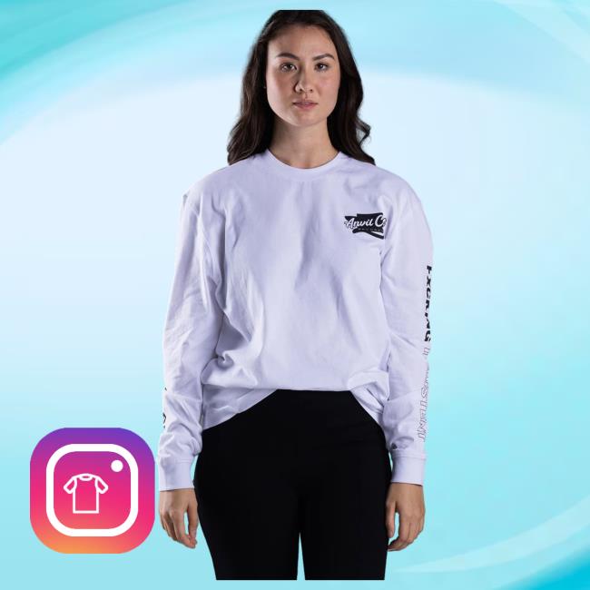 Official Lovejoy Merch Store Life Isn't So F*Cking Inconsistent White Long Sleeve T Shirt