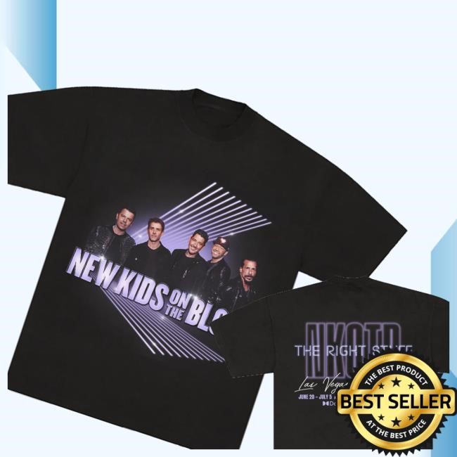 New Kids On The Block The Right Stuff Residency Hoodie, Sweatshirt