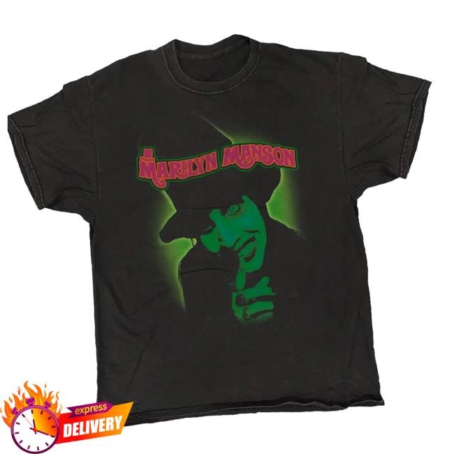 Twisted Thread Merch Marilyn Manson - Smells Like Children - Vintage Black Tee Shirt