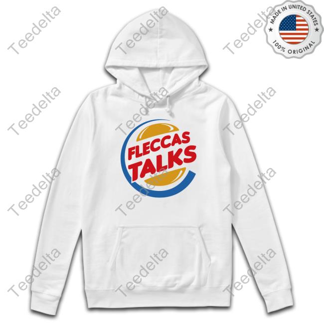 Fleccas Talks Burger Tee Shirt