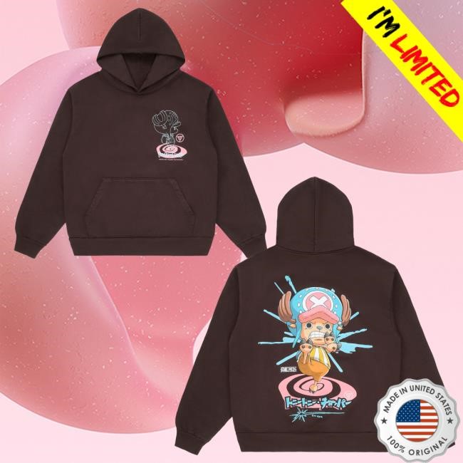 Hypland Merch Shop Official One Piece Chopper Splatter Tee Shirt