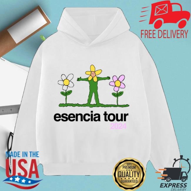 Official Parasiempre.Wav Merch Esencia Tour Impostor Blanca Hoodie Sweatshirt