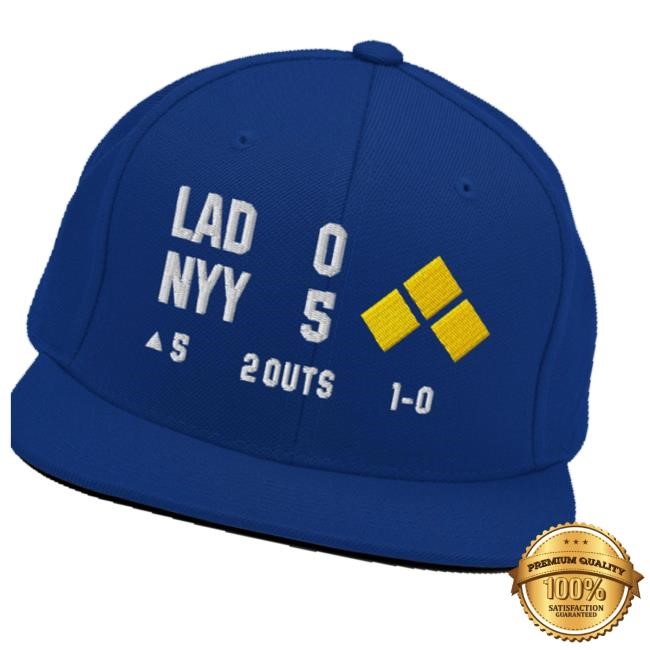 La Dodgers World Series Game 5 Snapback Hat