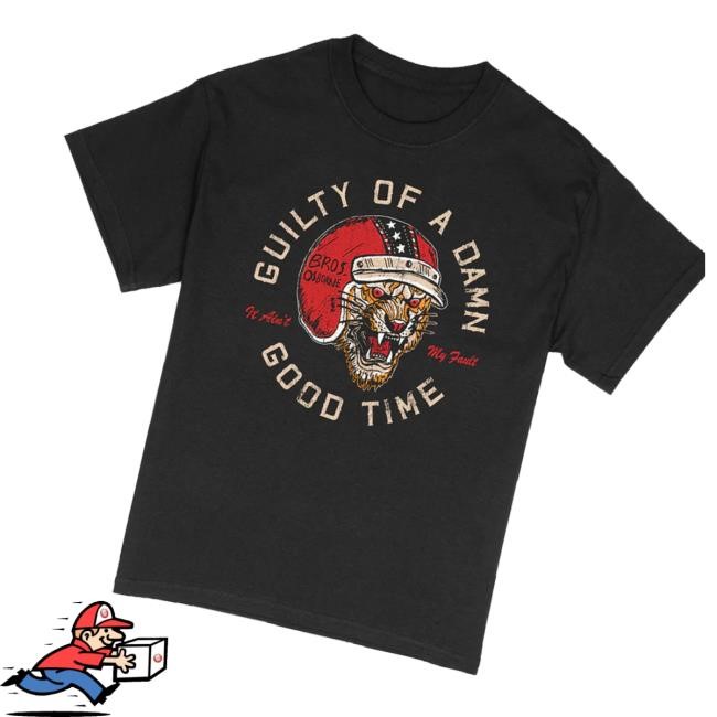 Brothers Osborne Merch Shop Guilty Roaring Tiger Classic Shirt
