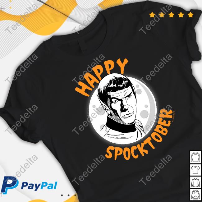 Star Trek The Original Series Happy Spocktober Shirt