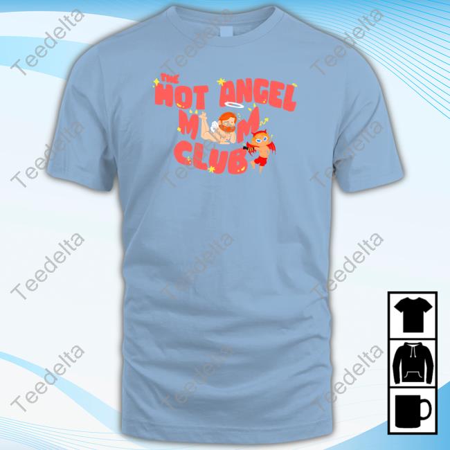 Conventnunobi The Hot Angel Mom Club Hooded Sweatshirt