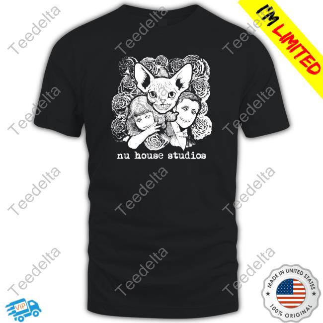 Nuhousestudios Nu Friends Sphynx Skramz Hooded Sweatshirt