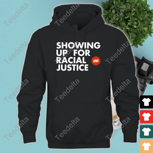 Jamaal Bowman Wearing Showing Up For Racial Justice T Shirt