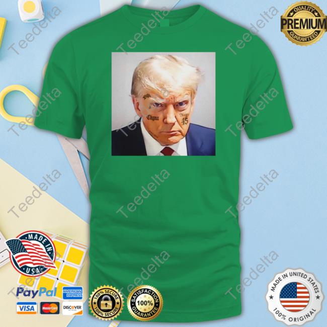 Shitheadsteve Trump Face Tattoo Tee Shirt