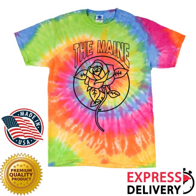 81 Twenty Three Shop Rose Rainbow Tie Dye Tee