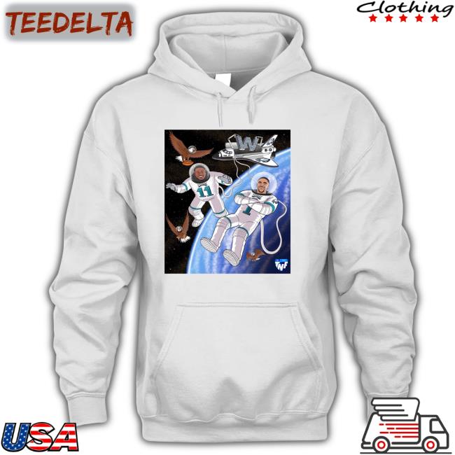 Aj Brown Flying High Baby Sweatshirt Eagles