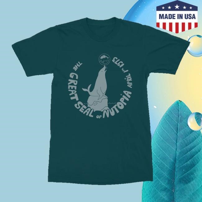 Johnlennon Store The Great Seal Of Nutopia Tee Shirt John Lennon Official Store