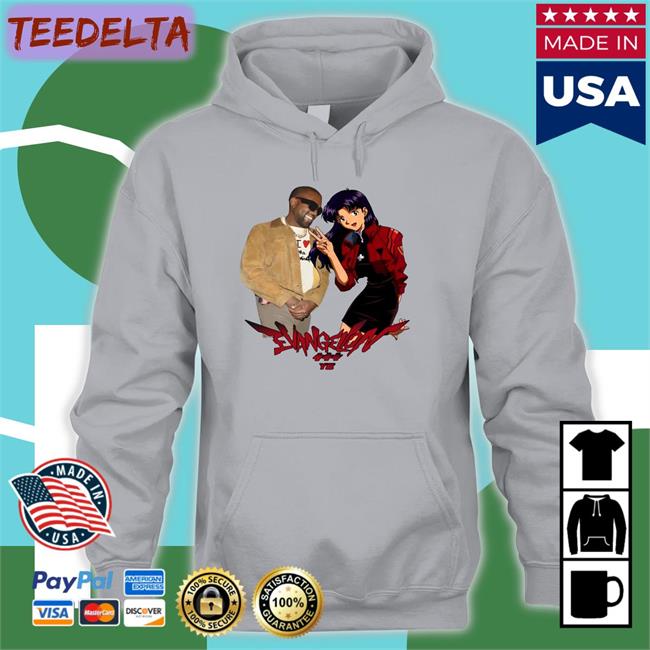 Goofyahhtees Kanywest Evangelion Misato X Ye Hoodie