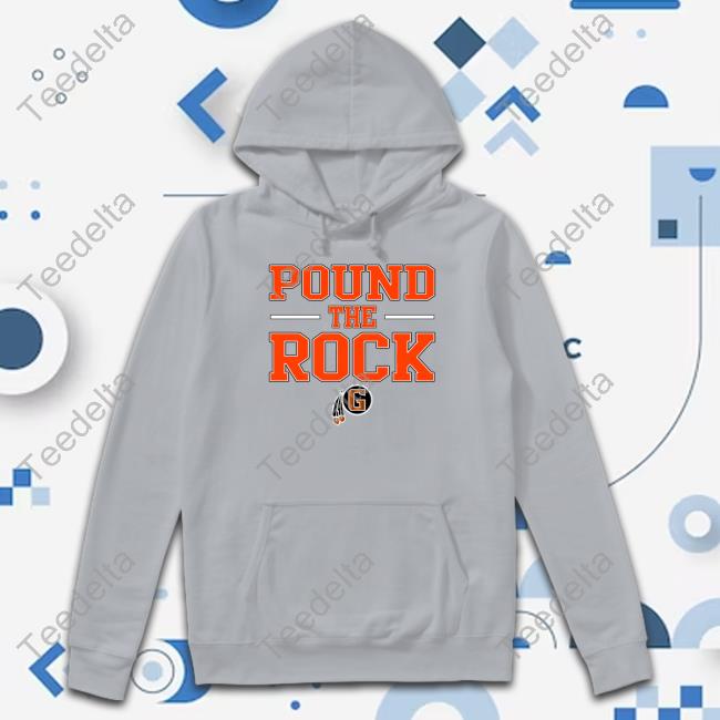 Pound The Rock Grafton Black Hawk Fb Shirt
