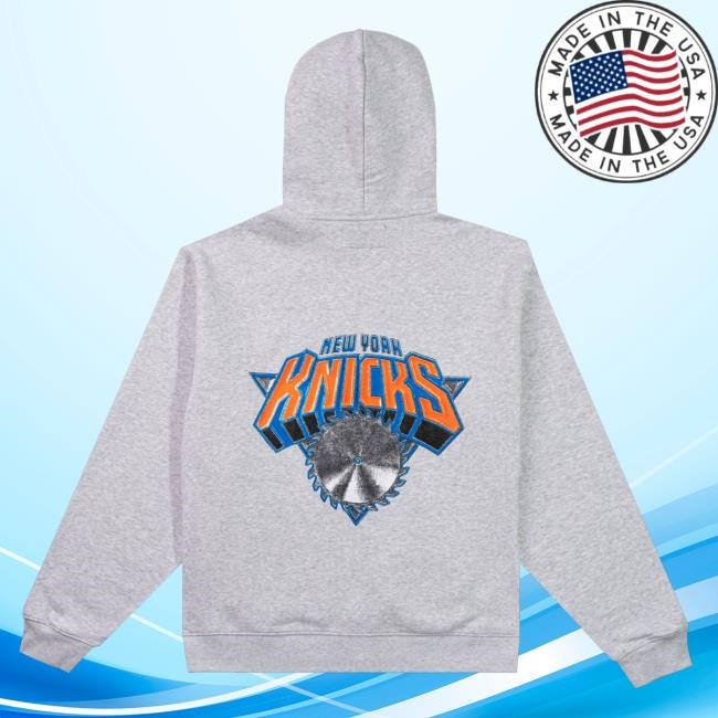 Official New York Sunshine Merch Store New York Knicks Hoodie Grey t-shirt, hoodie, tank top, sweater and long sleeve t-shirt