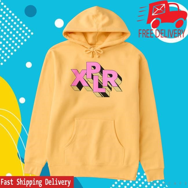 Shop Xplr Merch Block Hoodie Official Shop Xplr Merch Block Long Sleeve Shirt