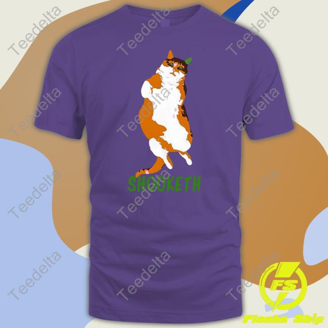 Catbellies Shooketh Cat Long Sleeve T Shirt Cactapusrex Catbellies Shooketh Cat Shirts Cactapusrex