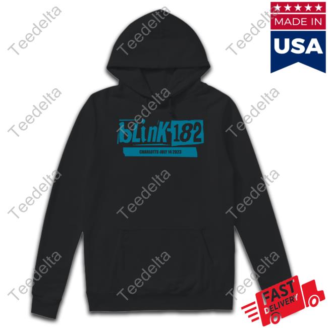 Blink 182 Charlotte July 14 2023 Long Sleeve Tee