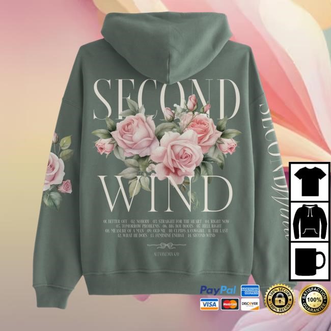 Official Alexandra Kay Merch Shop Store Second Wind Pigment Classic Shirt