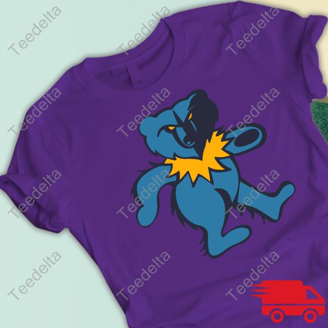 Memphis Grizzlies Grateful Dead Dancing Grizz Bear Hoodie Sweatshirt