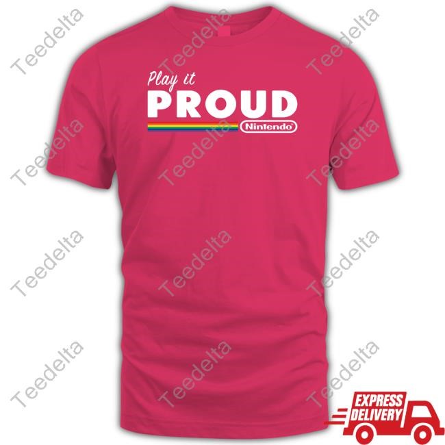 Play It Proud Nintendo T Shirt