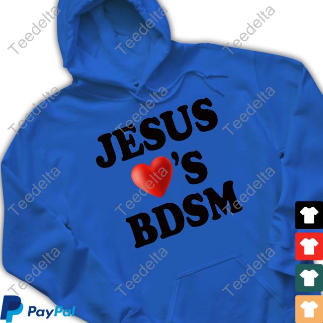 Jesus Heart's Bdsm Long Sleeve Tee Shirt