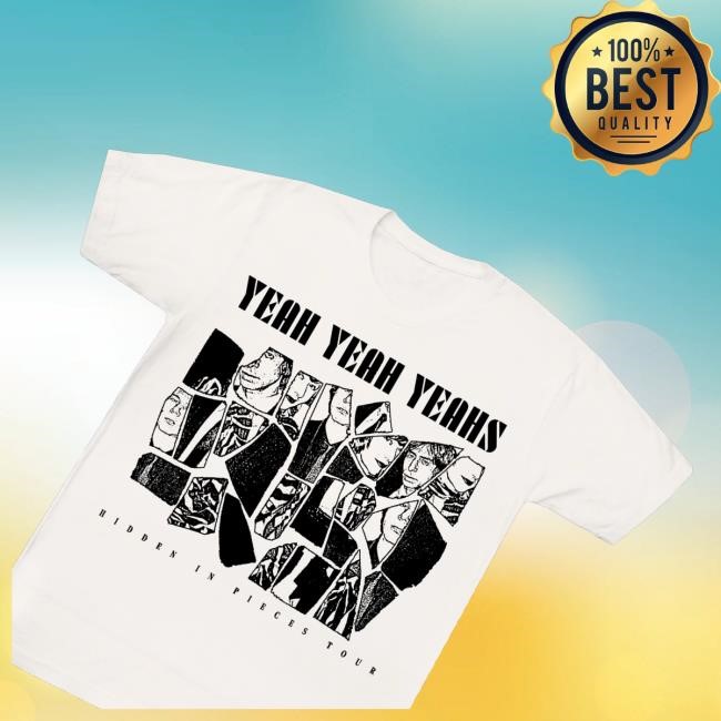 Official Yeah Yeah Yeahs Merch Shop Hidden In Faces Shirt
