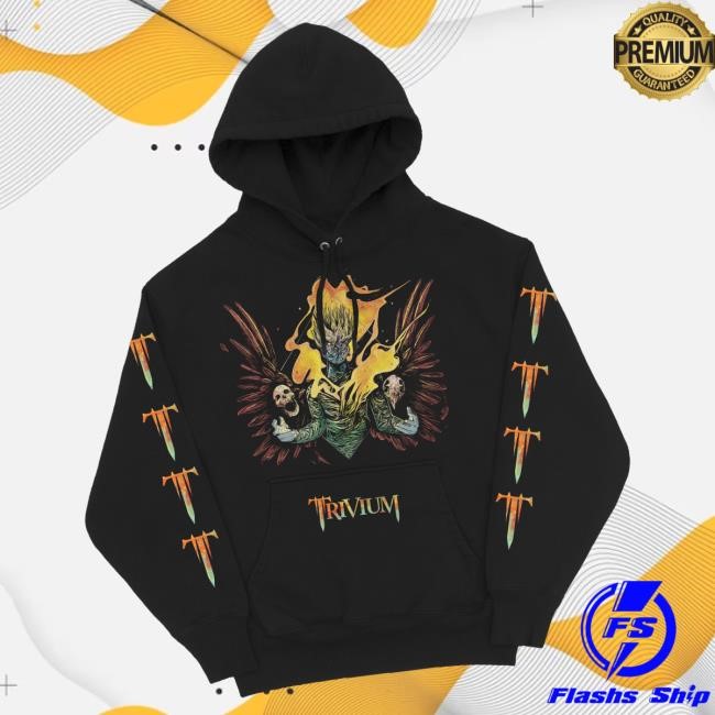 Trivium Official Store Merch Shop Fire Sword Sweaters
