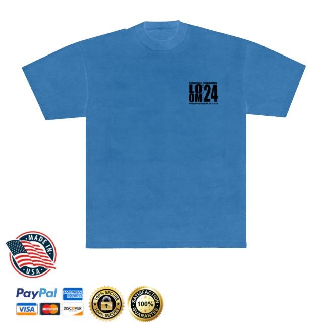 Imagine Dragons Hollywood Bowl Blue Event Shirt
