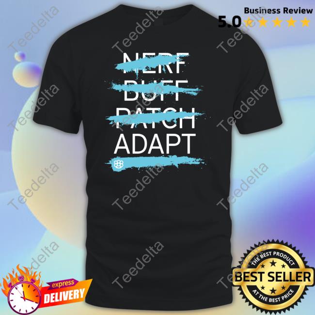 Nerf Buff Patch Adapt Shirts