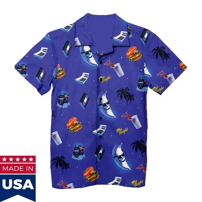Limited Vapor95 Merch Store Late Night Delight Hawaiian Sweatshirt