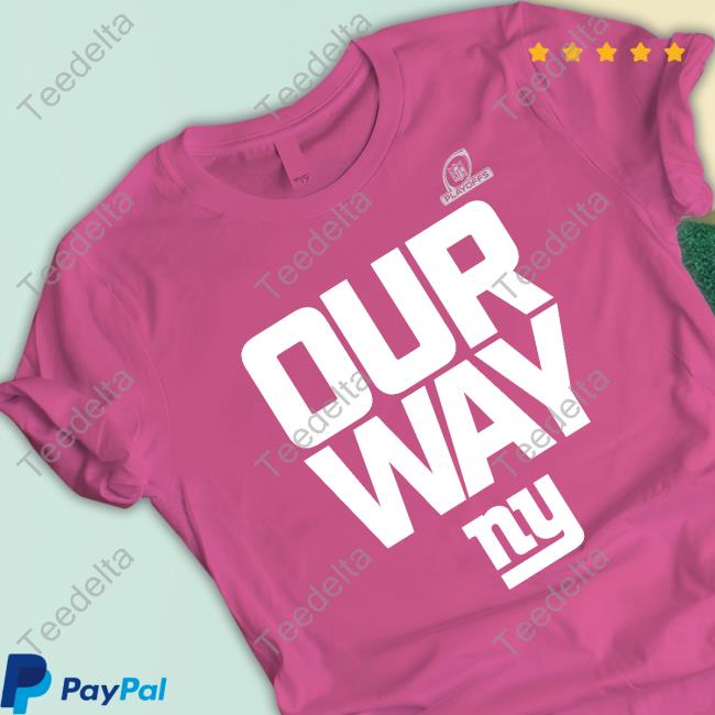 Our Way Playoff Sweatshirt New York Giants Shop