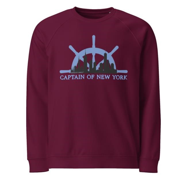 Joshua Block Wearing Captain Of New York Crewneck Sweatshirt Worldoft Shirts