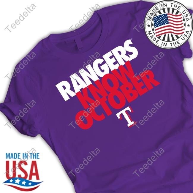 Patmclellanesq Rangers Know October Shirt