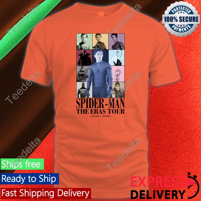 Sony Pictures Uk Spider-Man The Eras Tour T Shirt Sony Pictures Uk Spider-Man The Eras Tour T Shirt