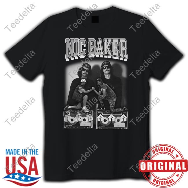 Nic Baker Store Mixtape Tee Shirt Nic Baker Mixtape Tee Shirt