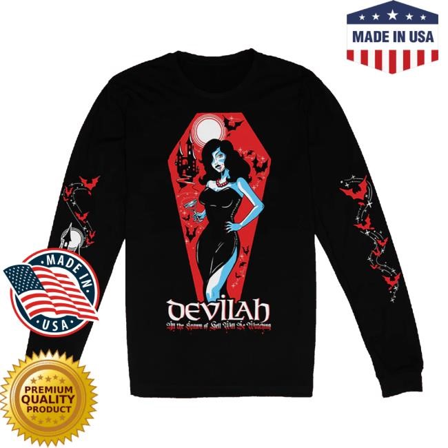 Mega64 Store Mega64 Devilah Long Sleeve Shirt